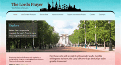 Desktop Screenshot of lords-prayer.co.uk